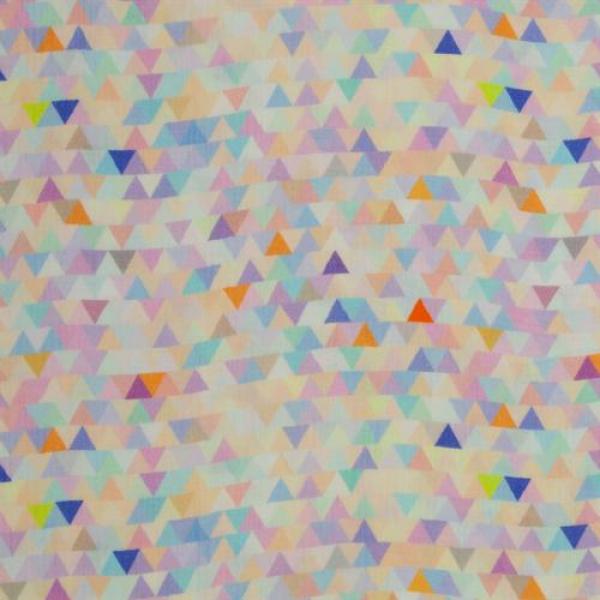 Musselin Thea Dreiecke Bunt 